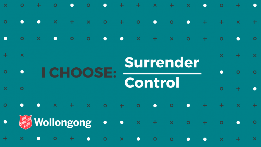 I Choose Surrender Over Control Image